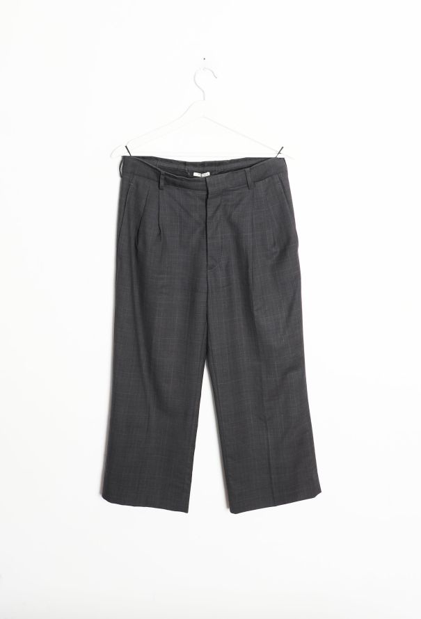 Miu Miu S/S 2018 Cropped Checkered Trousers - 6