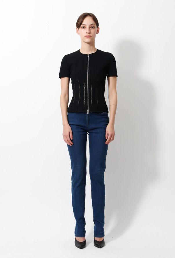 Alaïa Fitted Knit Top - 2