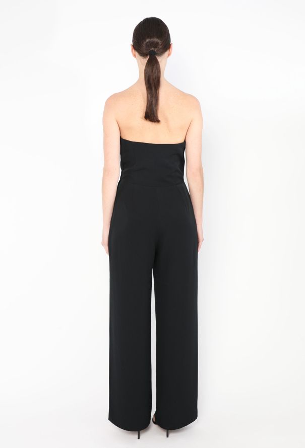 Max Mara Wide-Leg Bustier Jumpsuit - 4