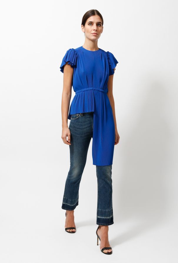 Balenciaga 2016 Pleated Blouse - 3