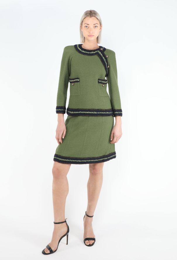 Chanel Pre-Fall 2010 Paris-Shanghai Tweed Braided Ensemble - 3