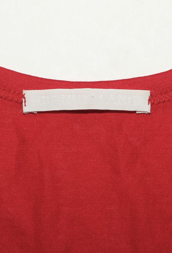 Helmut Lang Rare S/S 1997 Asymmetrical Belted Tank - 5