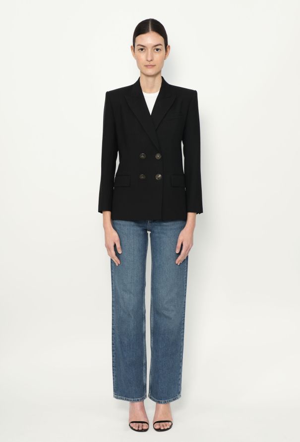 Givenchy S/S 2018 Tailored Emblem Blazer - 4
