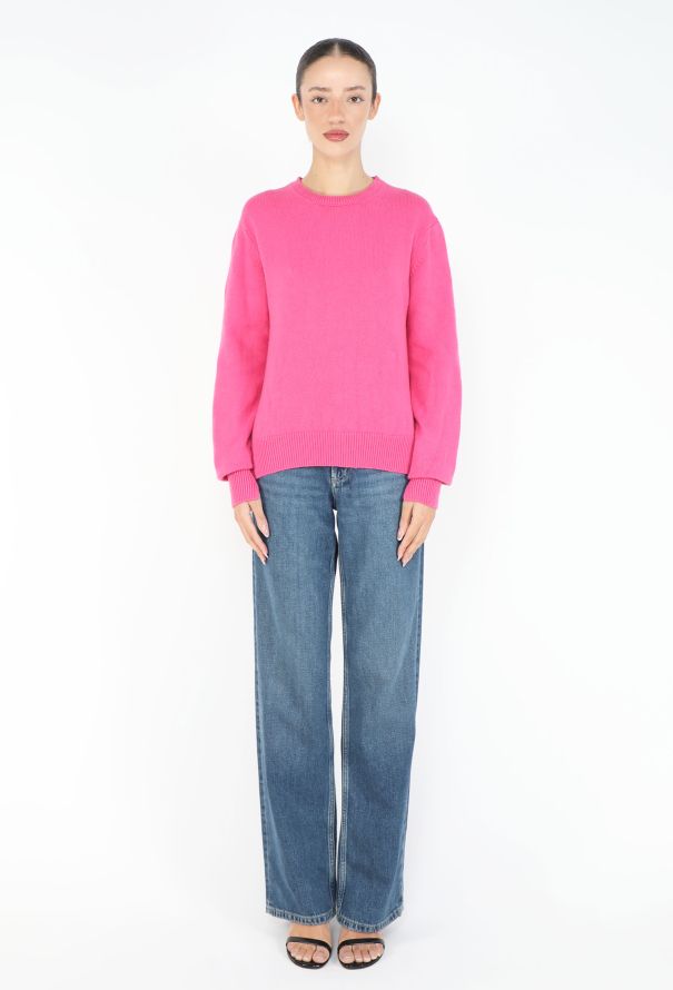 Céline Cashmere Knit Triomphe Sweater - 2