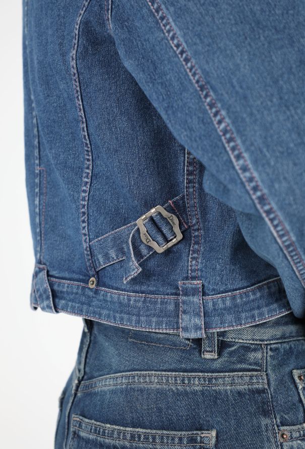 Dior 2003 Cropped Denim Jacket - 4