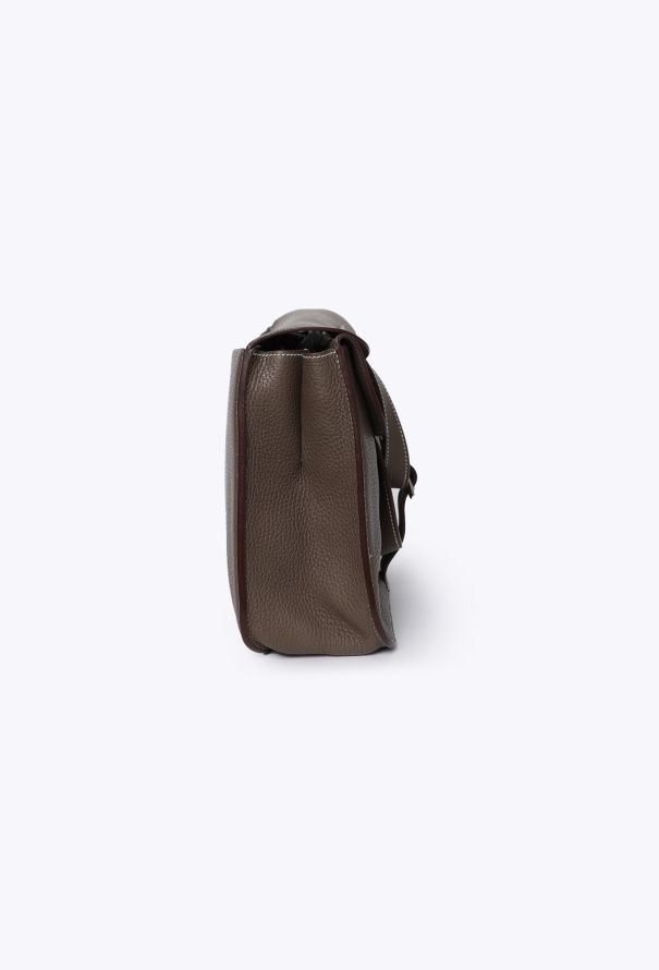 Hermès Étoupe Taurillon Clémence Halzan 31 - 6