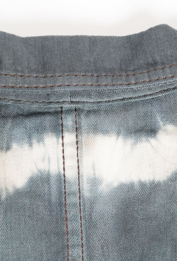 Dior S/S 2021 Tie Dye Denim Overshirt - 9
