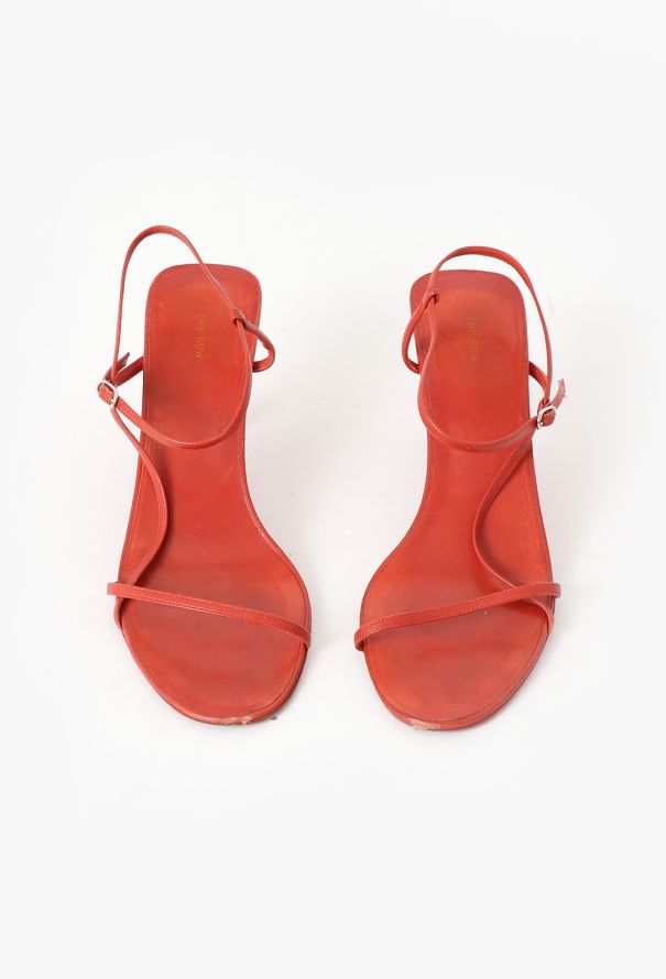 The Row 2023 Bare Leather Sandals - 3