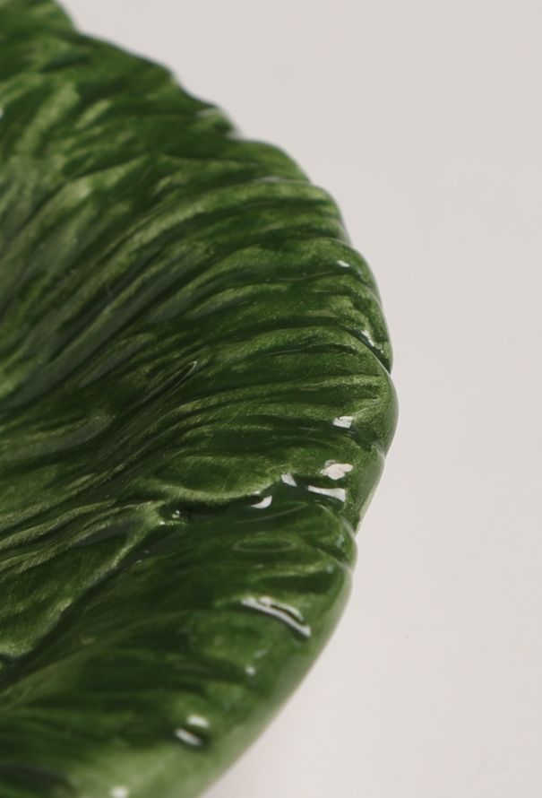 Dior '70s Porcelain Cabbage Plate Set - 8