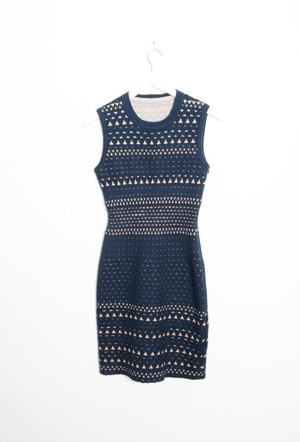 Alaïa F/W 2010 Fitted Geometric Cut-Out Dress - 8