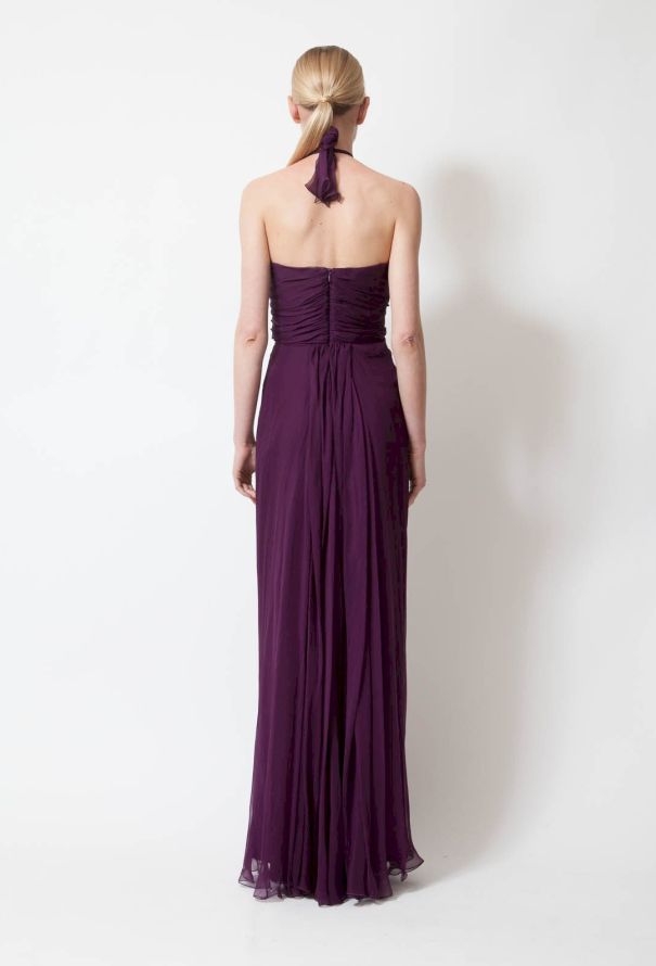 Lace Trimmed Gown - 4