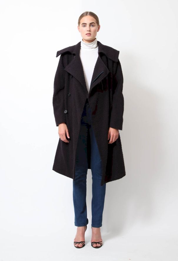 J.W. Anderson Boiled Wool Coat - 1