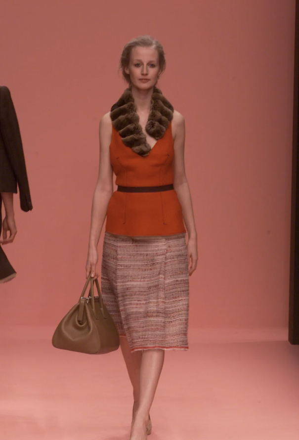 Prada F/W 2000 Cinched Twill Top - 2