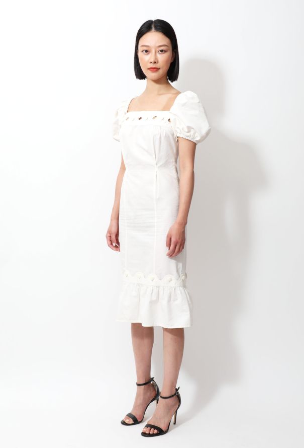 Saint Laurent Ruffled Day Dress - 3