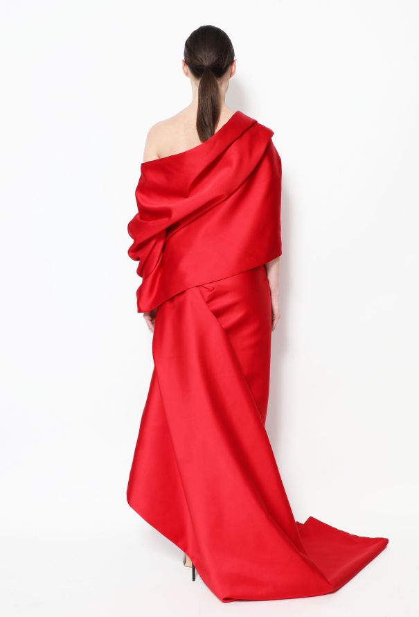 Balenciaga S/S 2019 Semi-Couture Draped Gown - 4