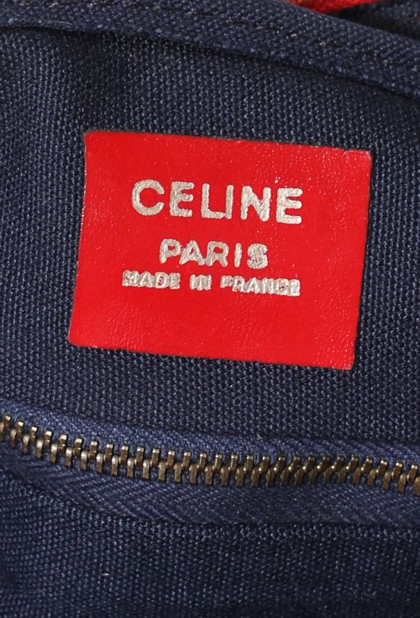 Céline '70s Canvas Triomphe Crossbody Bag - 11
