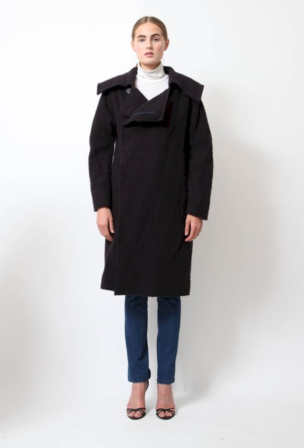J.W. Anderson Boiled Wool Coat - 2