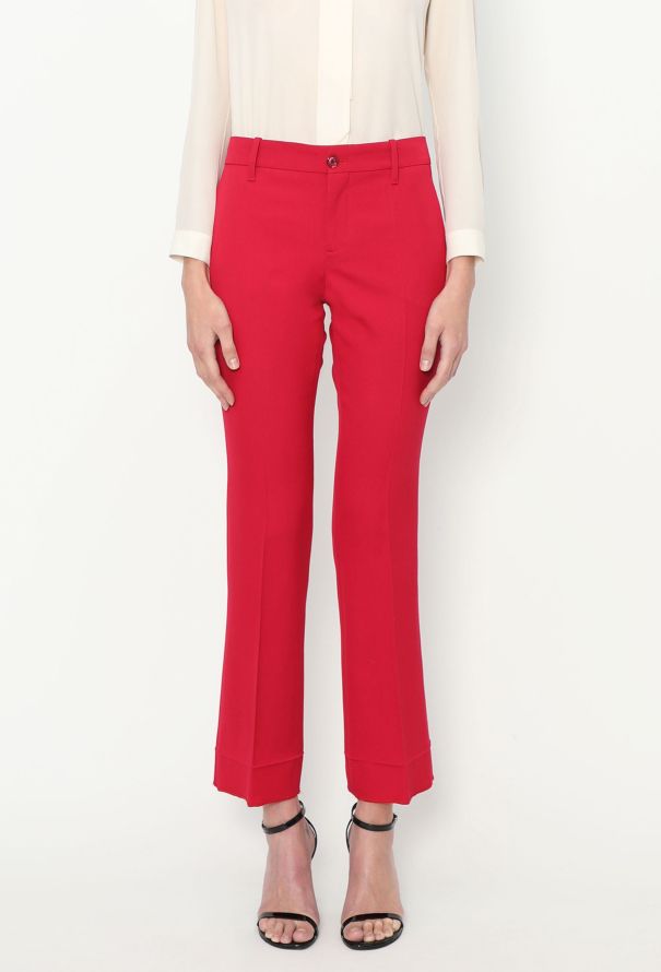 Gucci 2015 Flared Crêpe Trousers - 2