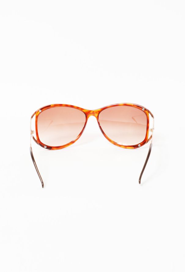 Christian Dior Vintage Tortoiseshell Frame Sunglasses - 4
