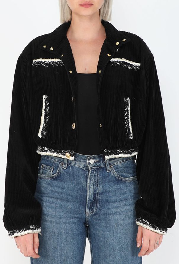 Chanel Corduroy Bomber Jacket, F/W 2025 - 7