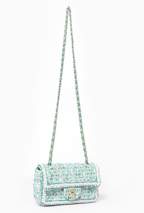 Chanel S/S 2019 Tweed Mini Rectangular Timeless Bag - 3
