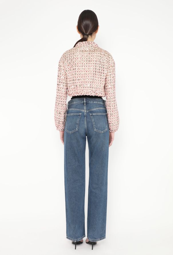 Valentino 2021 Sensation Embellished Tweed Jacket - 5