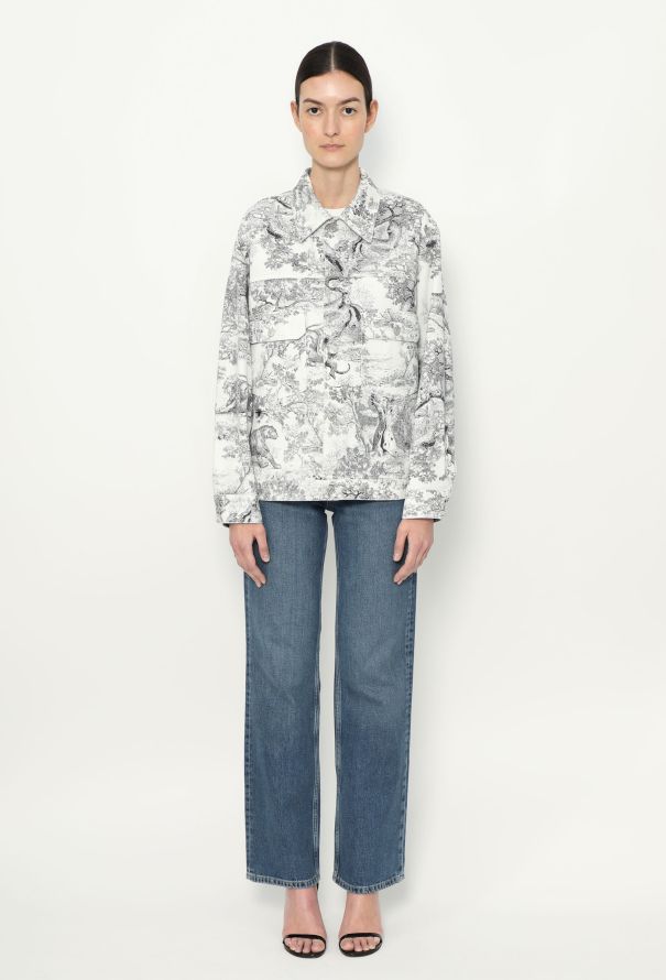 Dior Resort 2019 Toil de Jouy Denim Jacket - 4