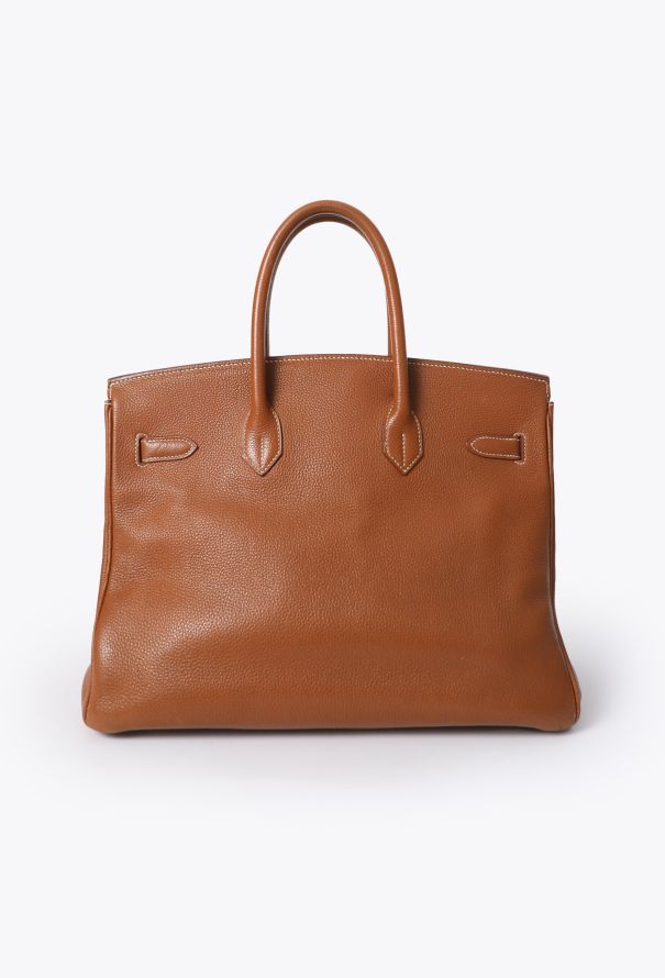 Hermès Beautiful Gold Togo Birkin 35 - 7