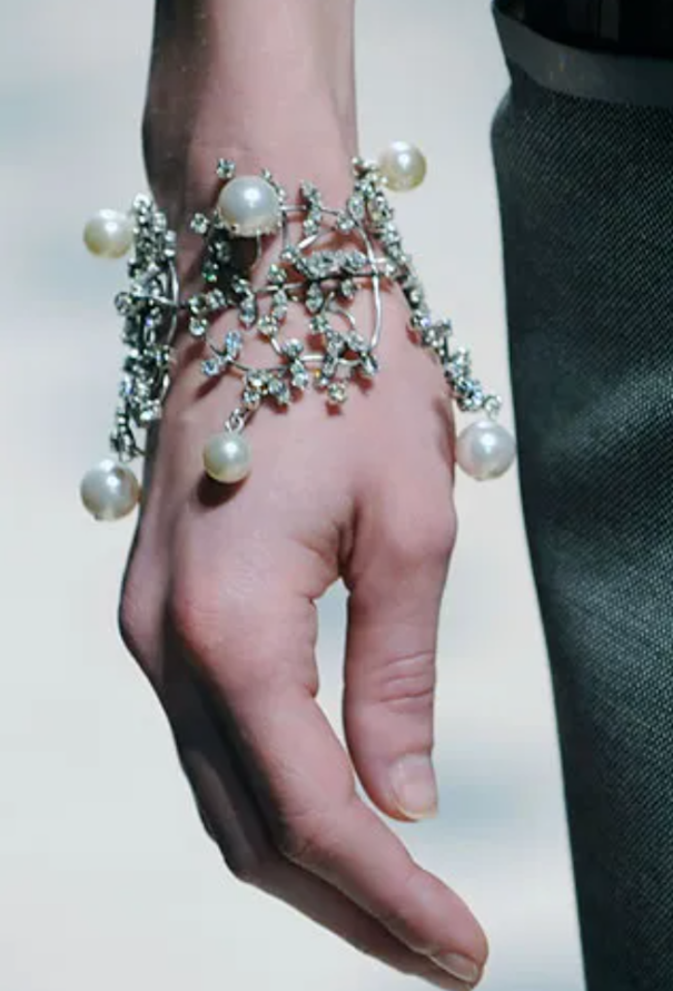 Balenciaga Edition F/W 2008 Pearl Leaf Ring - 2