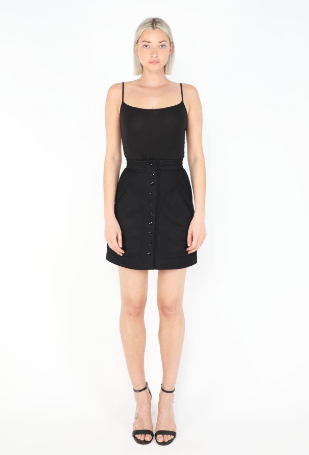 Balenciaga A-Line Button Skirt, F/W 2003 - 1