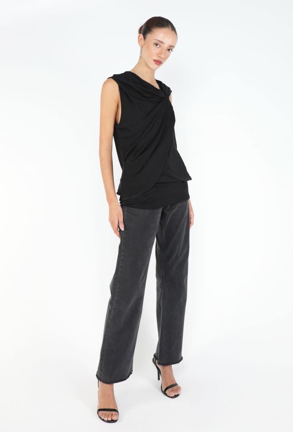 Balenciaga Iconic Fall 2008 Draped Top - 4