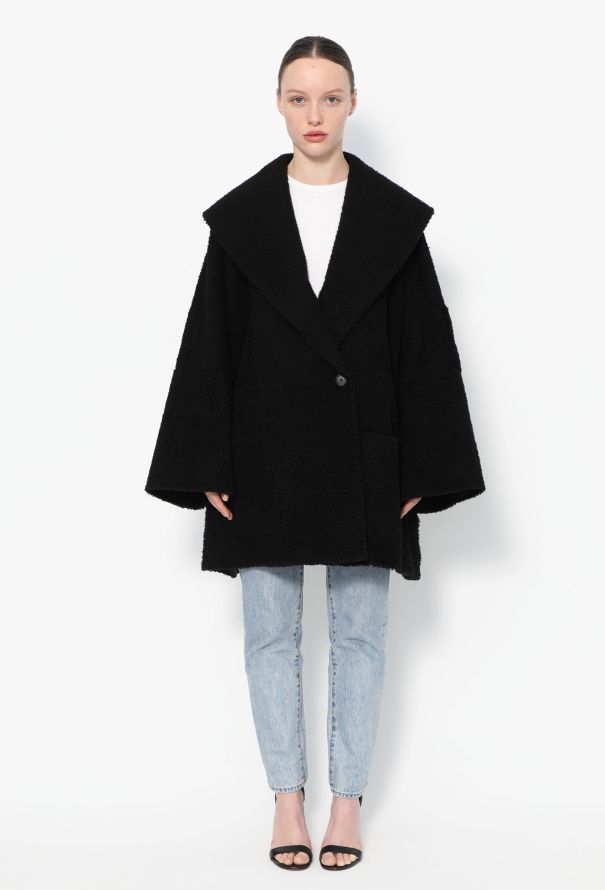 The Row 2021 Misaki Bouclé Shearling Coat - 2