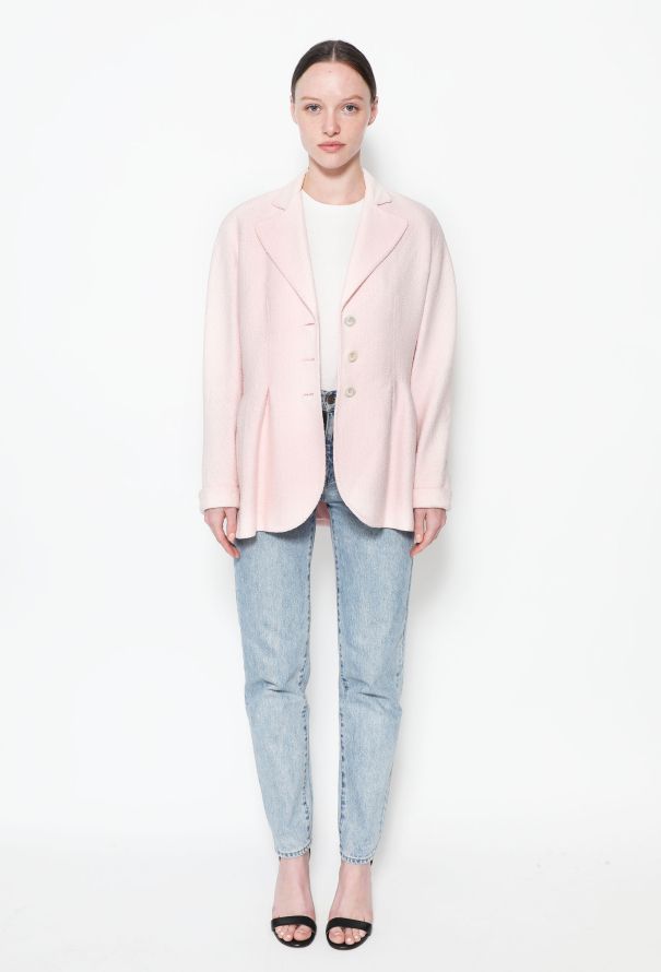 Valentino 90s Bouclé Jacket & Skirt Set - 4