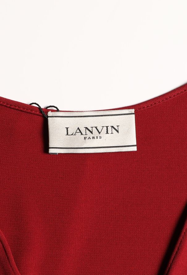 Lanvin 2010 Ruched Wrap Dress - 4