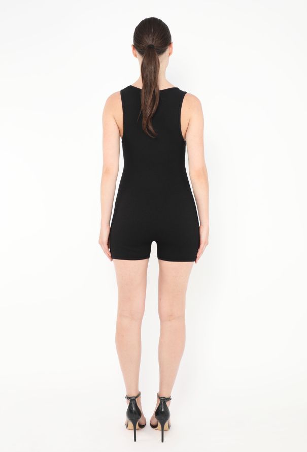 Bottega Veneta S/S 2024 Textured Black Bodysuit - 5