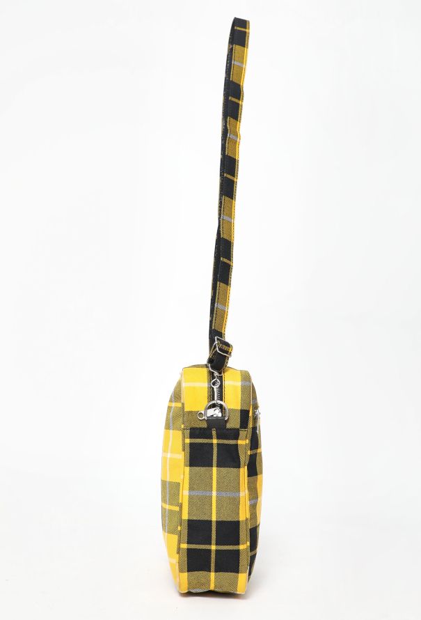 Comme des Garçons Plaid Messenger Bag - 5