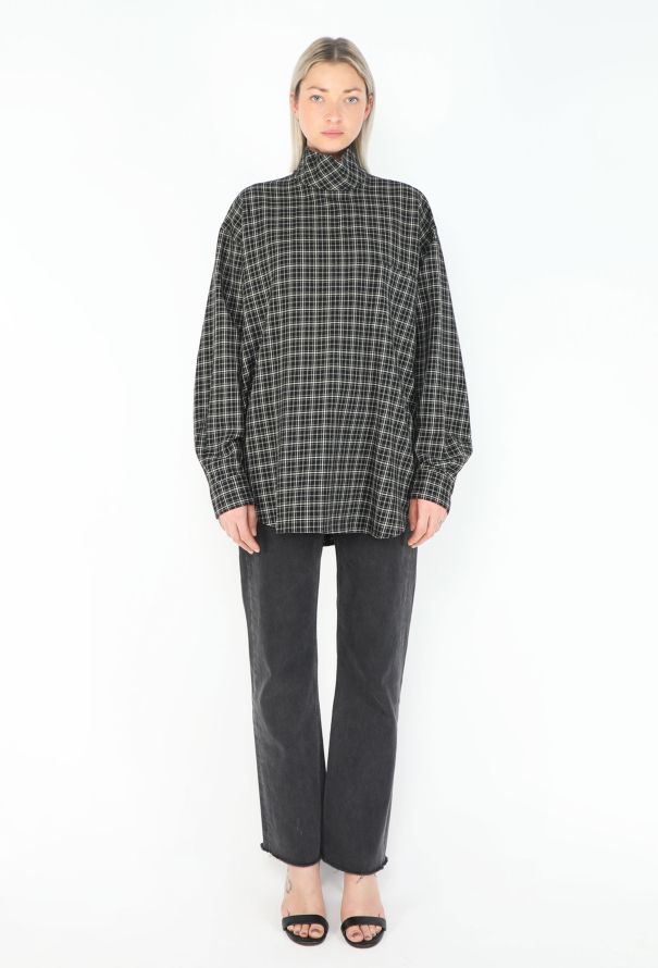 Comme des Garçons '90s Homme Plus Checkered Wool Tunic - 2