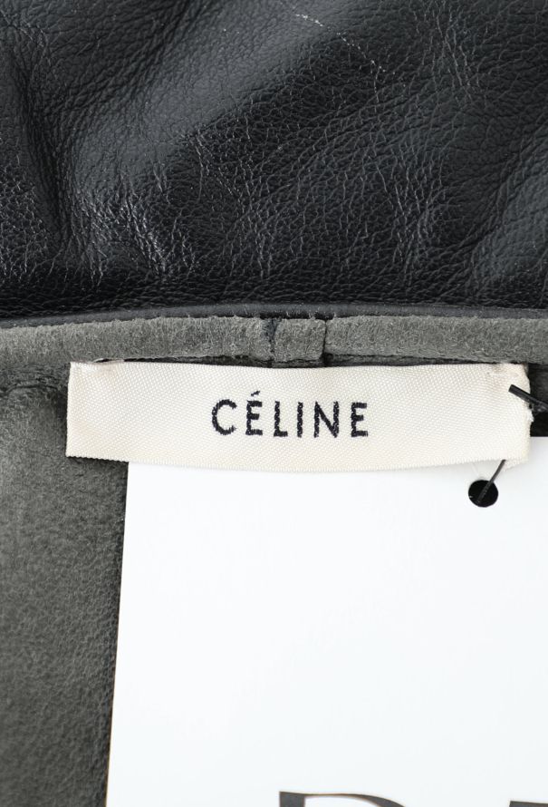 Céline Hooded Leather Parka - 9