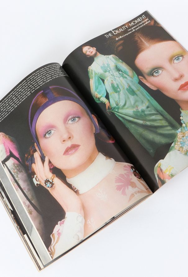 VOGUE UK 1971 Audrey Hepburn Issue Trio - 6