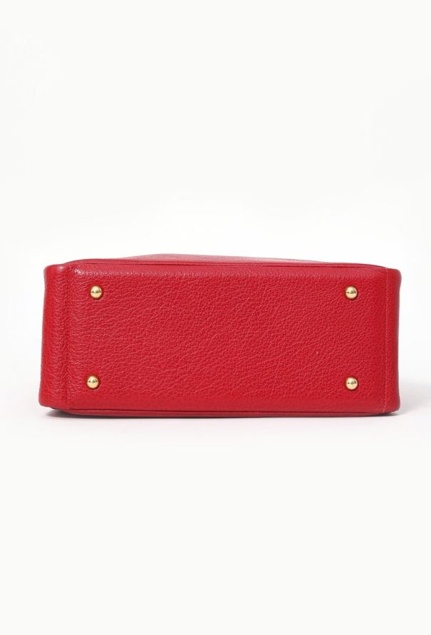 Hermès Red Buffalo Galop Tote Bag - 6