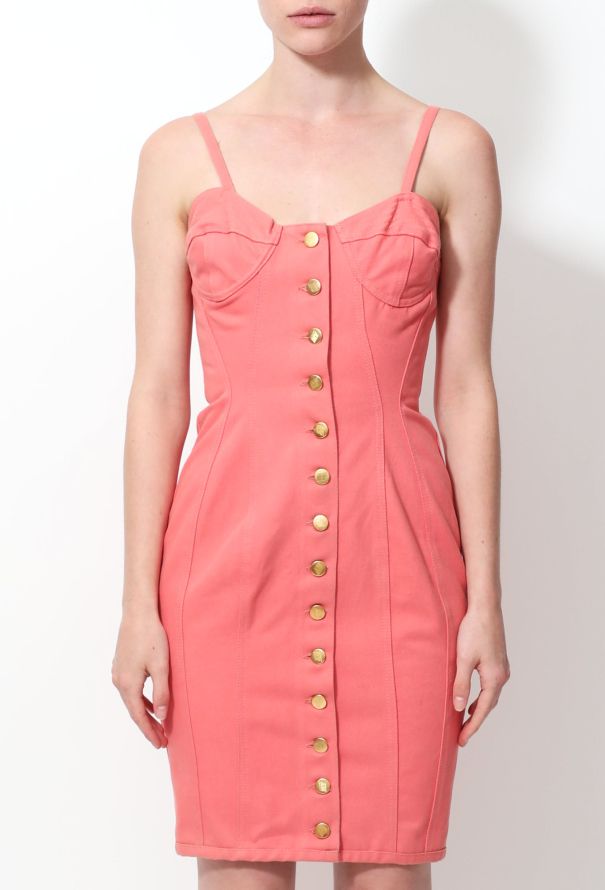 Jean Paul Gaultier Bustier Denim Dress - 2