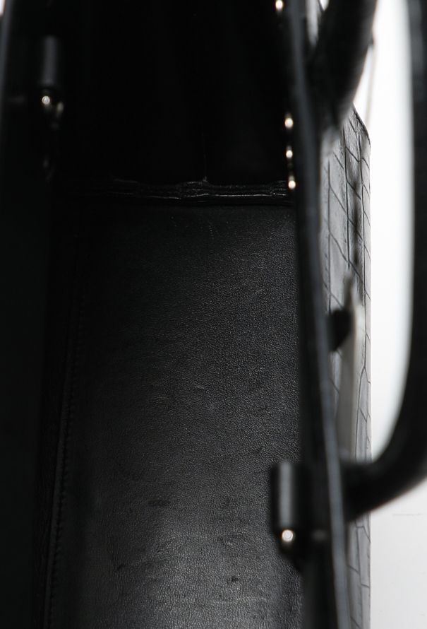 Saint Laurent Embossed Small Sac de Jour - 11