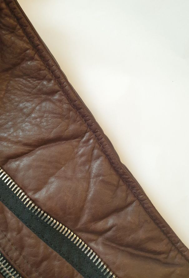 Balenciaga Biker Leather Jacket - 7