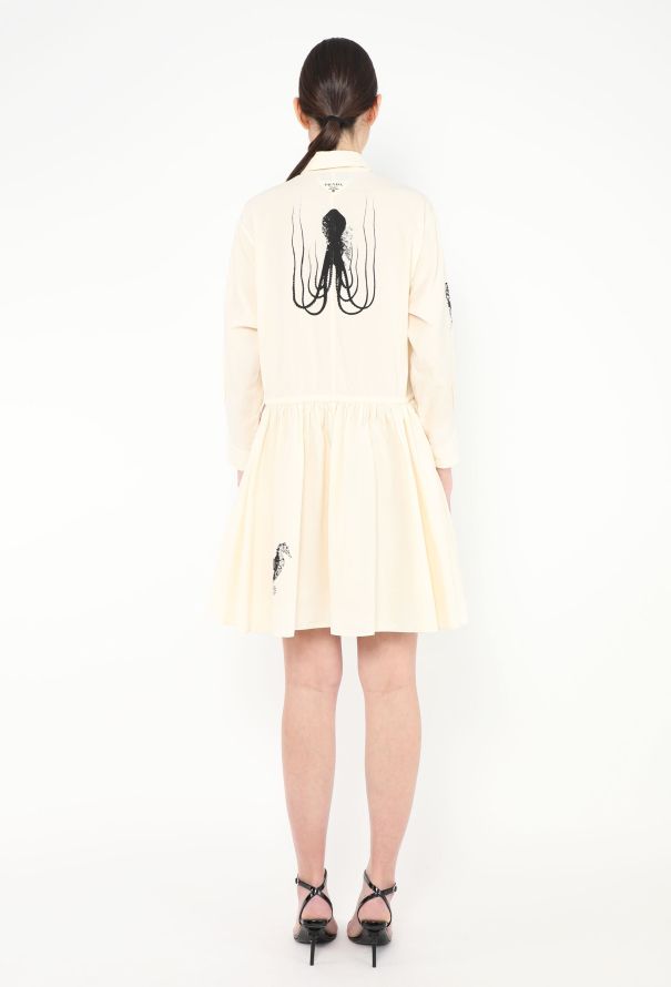 Prada S/S 2022 Cinched Mermaid Dress - 5