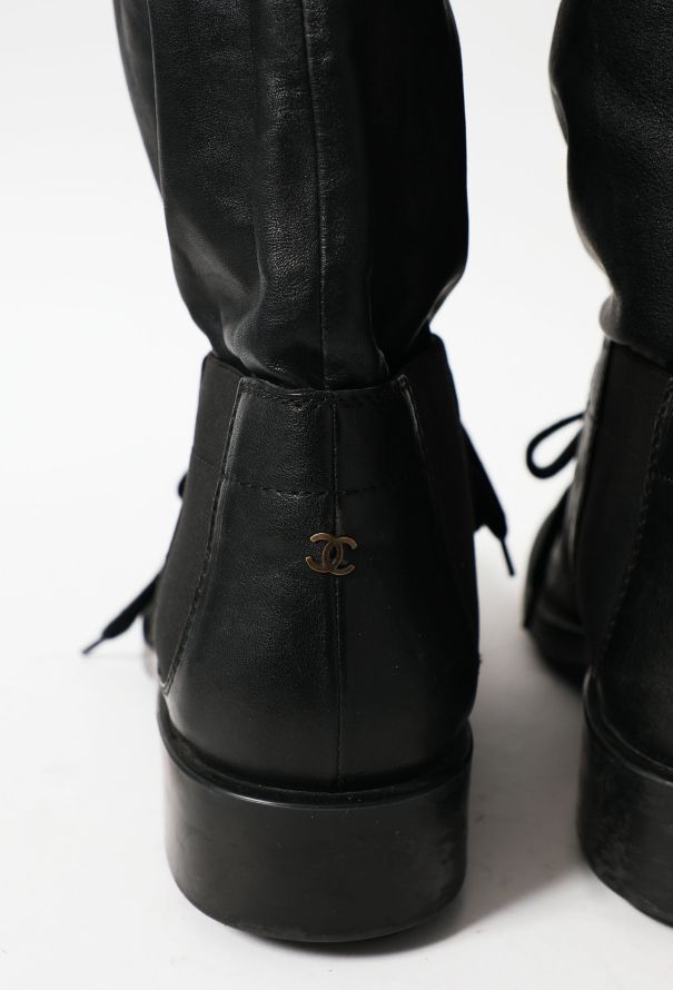 Chanel F/W 2011 Leather Boots - 7