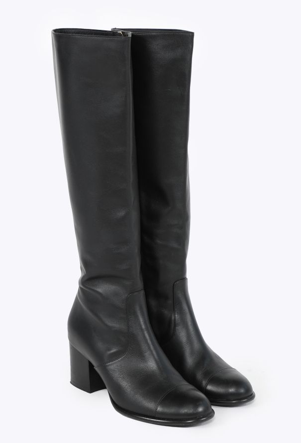 Chanel Leather Knee High Boots, 2024 - 3