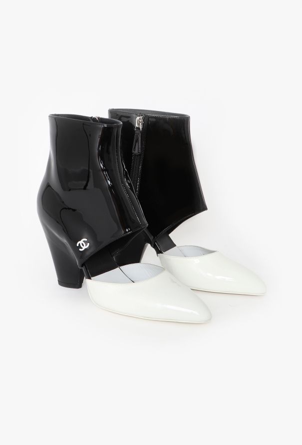 Chanel Resort 2020 Patent D'Orsay Pumps - 3