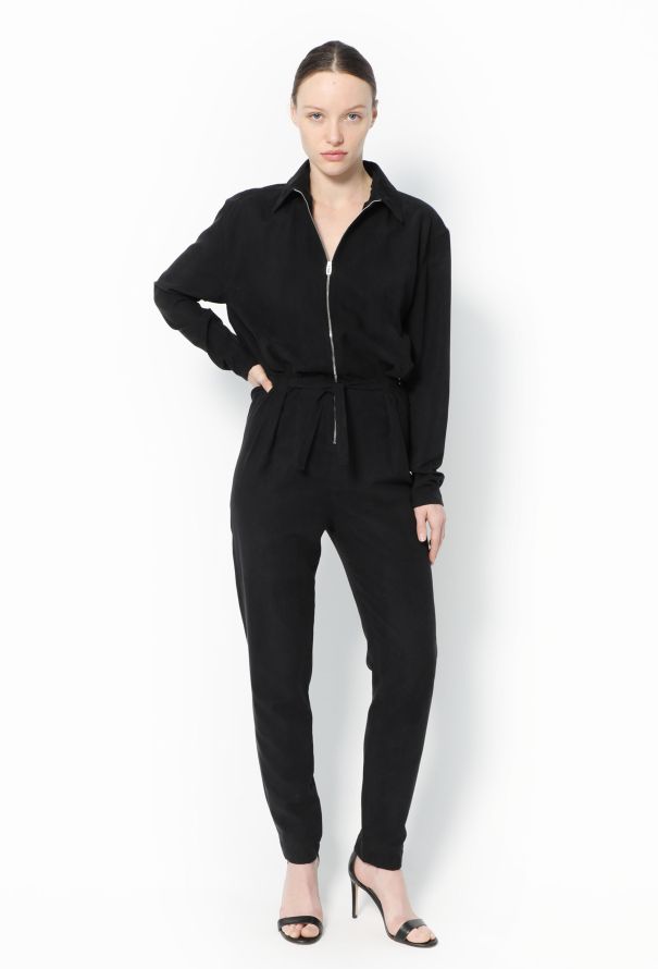 Balenciaga 2012 Belted Zip Jumpsuit - 2