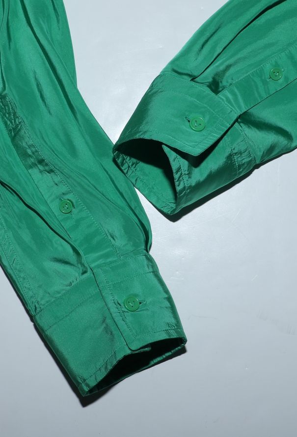 Bottega Veneta 2022 Parachute Silk Shirt - 7