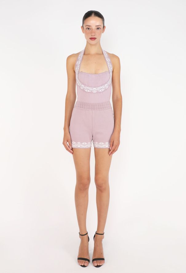 Alaïa Open-Back Halter Set, S/S 1992 - 4